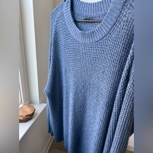 American Eagle Outfitters Denim Blue Sweater